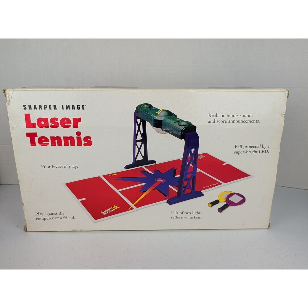 VTG 2000 TIGER Electronics LASER TENNIS Electronic Board Game RARE NIB Table Top - Picture 3 of 8